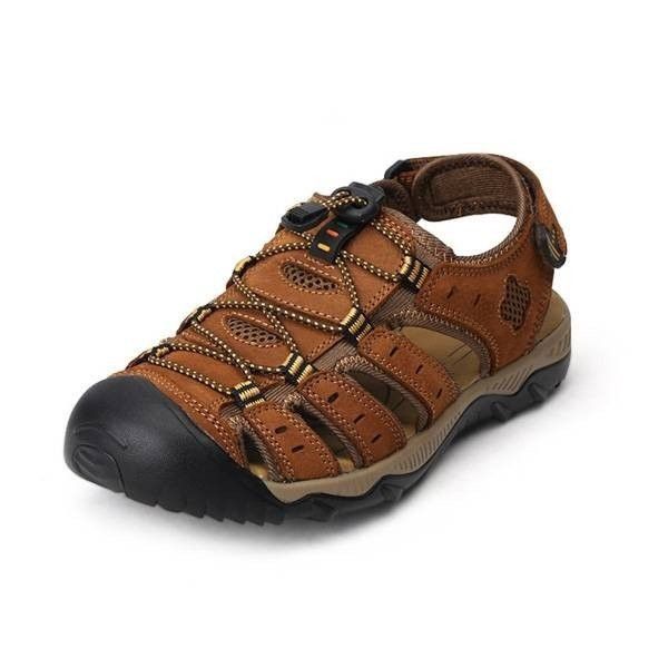 18 best MEN SHOES images on Pinterest | Men's shoes, Leather men and ... Big Size Men Leather Lace Up Hollow Out Outdoor Beach Sandals