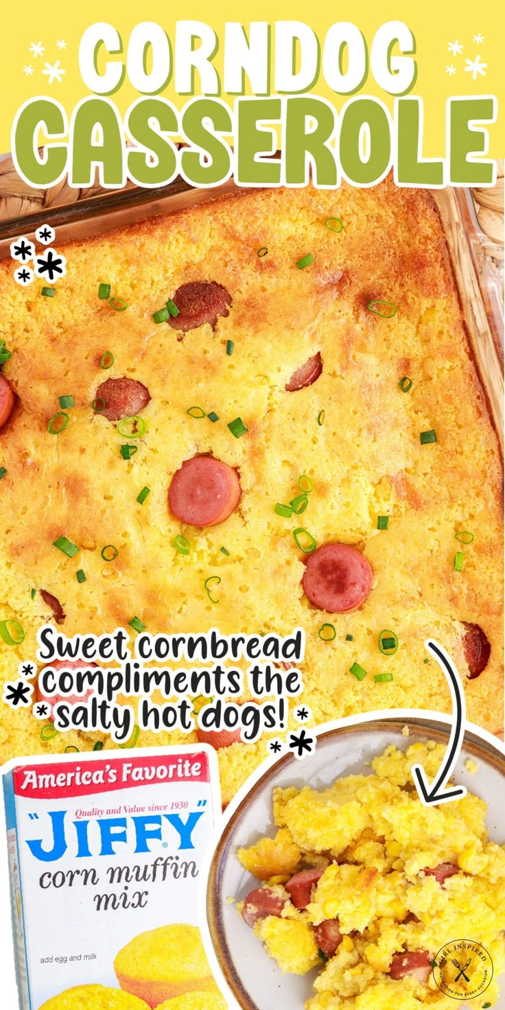 Corn Dog Casserole In 2024 Easy Hot Dog Recipe Hot Dog Recipes Corn Corn Dog Casserole In 2024 Easy Hot Dog Recipe Hot Dog Recipes Corn