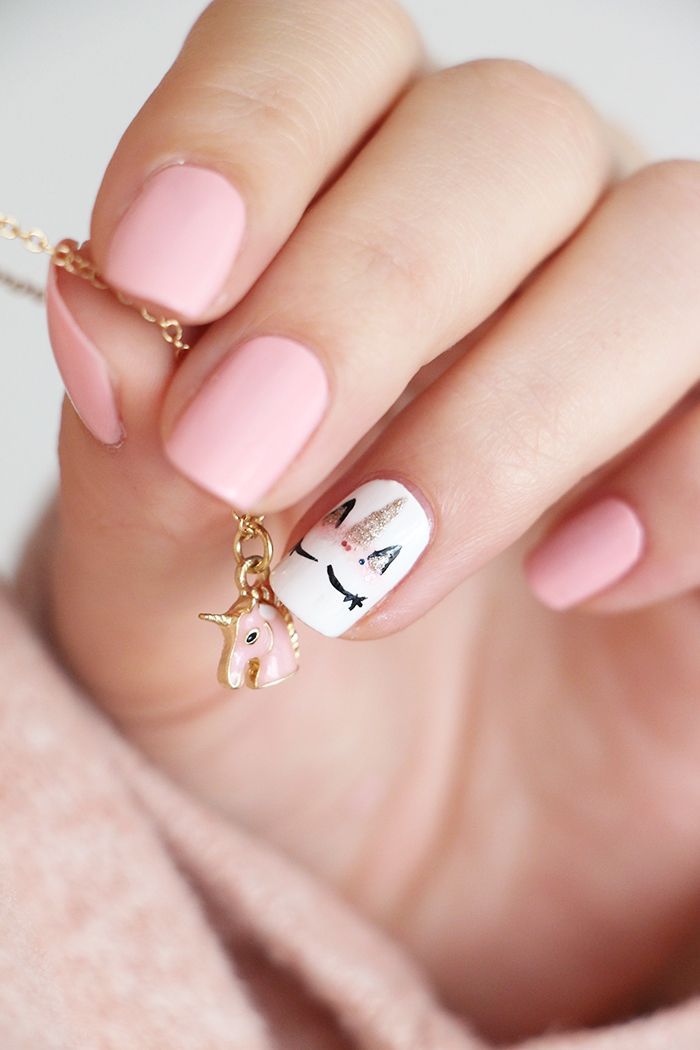 Unicorn nails