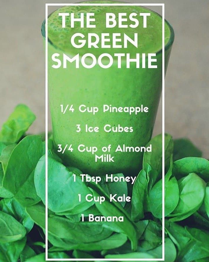 The Best Green Smoothie Recipe The Best Green Smoothie Recipe