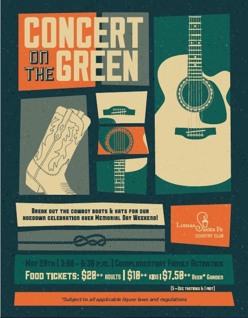 music event flyers
