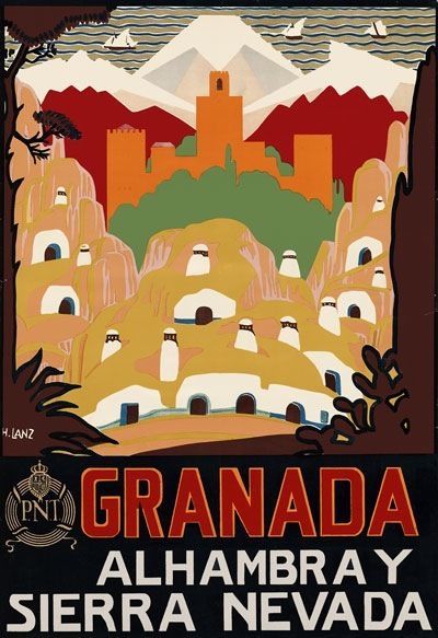 VINTAGE TRAVEL ART SPAIN RETRO POSTER PRINT A5 A4 A3 A2 A1 PHOTO