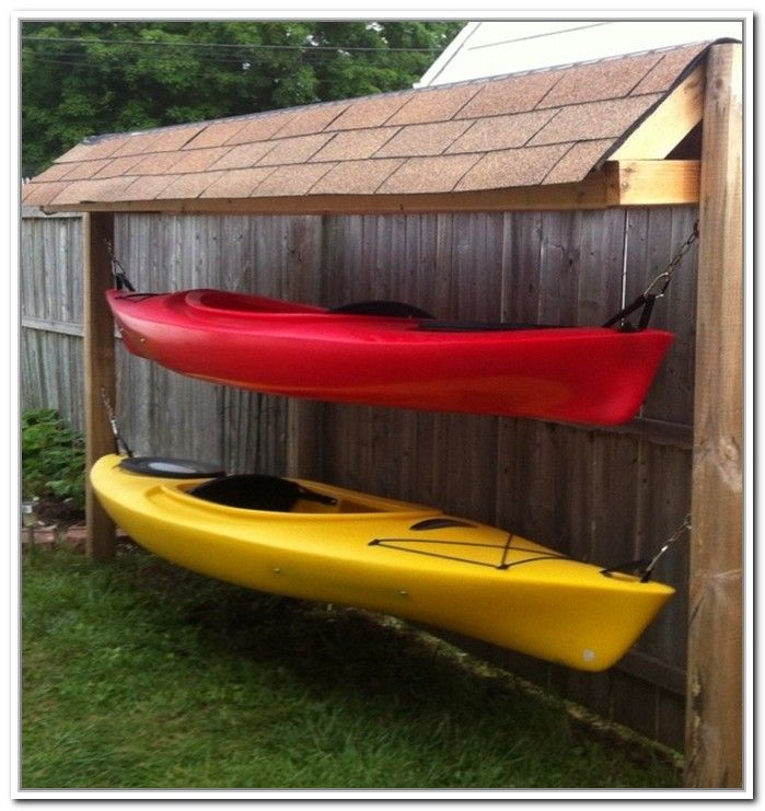 Outdoor Kayak Storage Ideas In 2018