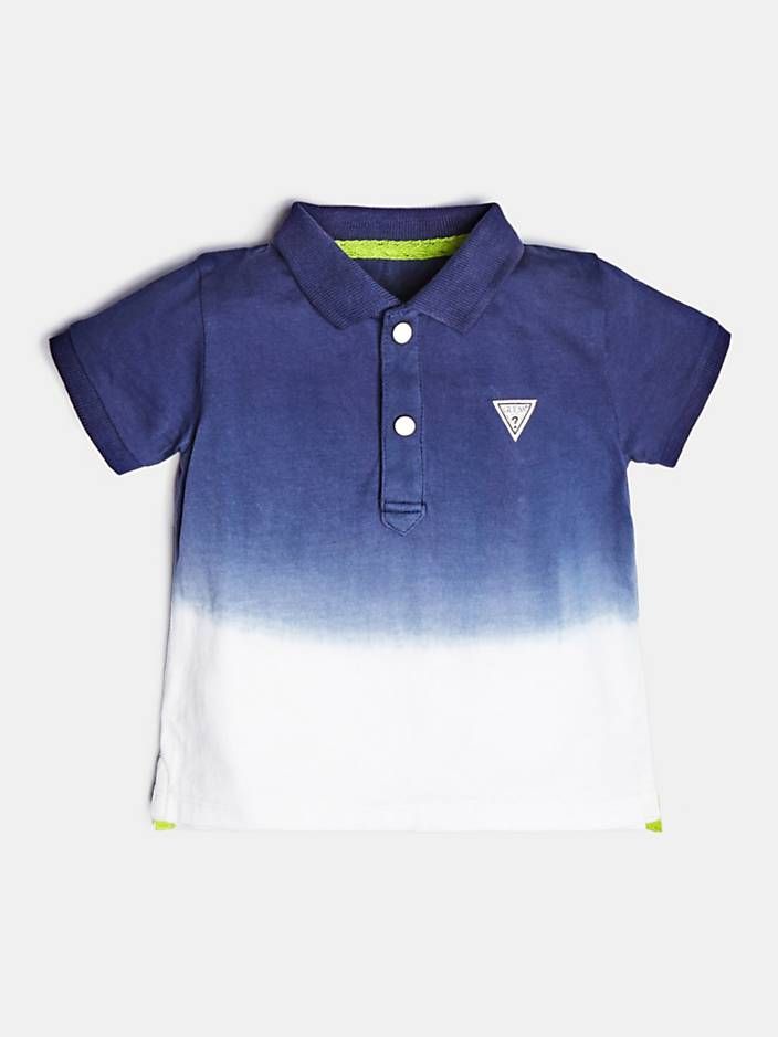 Polo Shirt With Logo On The Back Guess Eu Polo Shirt Mens Tops Guess Kids