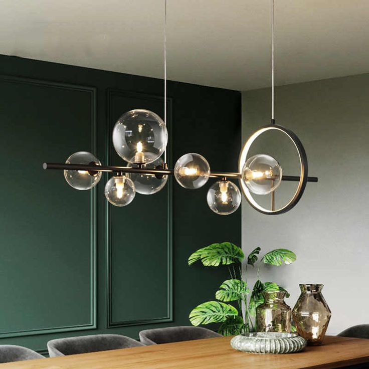 Lampadario moderno in metallo creativo illuminazione 7/10 bolle di jpg (736x736)