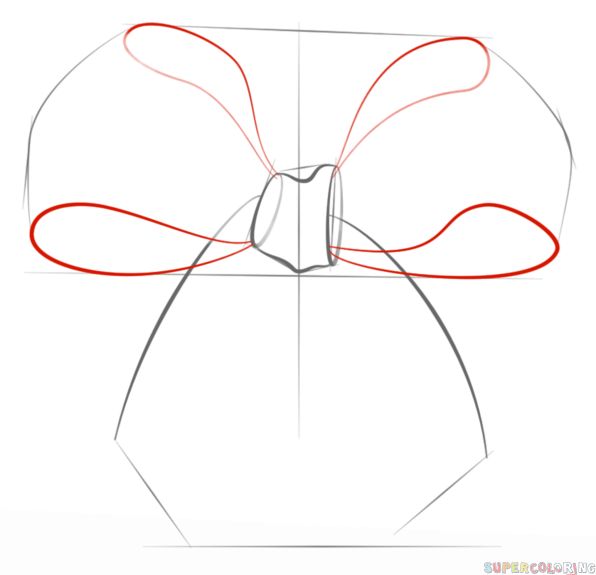 how to draw a bow step by step drawing tutorials for kids and beginners