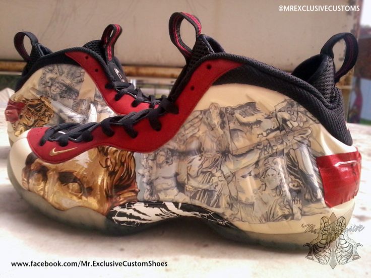 Nike Air Foamposite Pro Nerf Custom