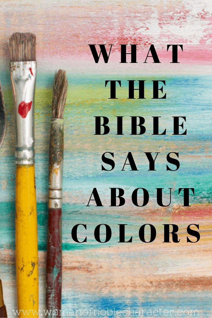 Colors In The Bible: Rich With Meaning And Symbolism Colors In - Colors In The Bible: Rich With Meaning And Symbolism Colors In