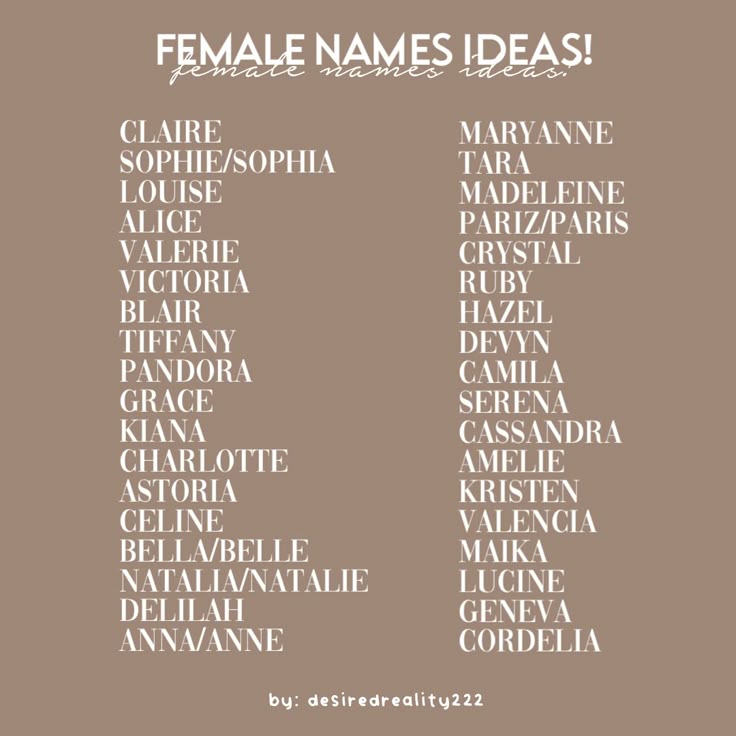 Female Name Ideas Em 2024 Nomes De Personagens Nomes M gicos Nomes female-name-ideas-em-2024-nomes-de-personagens-nomes-m-gicos-nomes