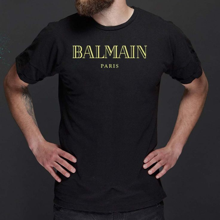 Paris T Shirt - | Paris t shirt, Balmain shirt, Paris shirt