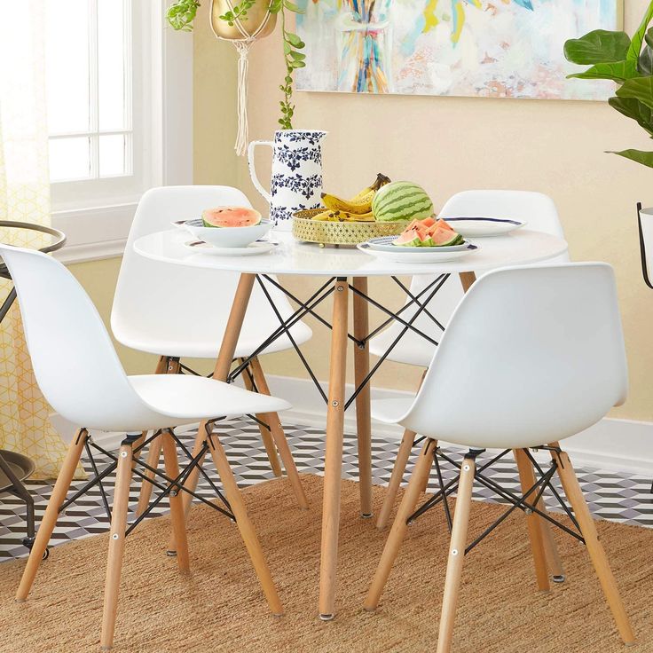 White Round Dining Table 32 Mesa De Jantar Redonda Branca Eiffel White Round Dining Table 32 Mesa De, 32 Inch Round Dining Table And Chairs