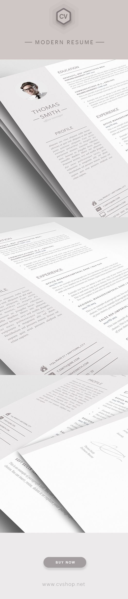 word template for resume