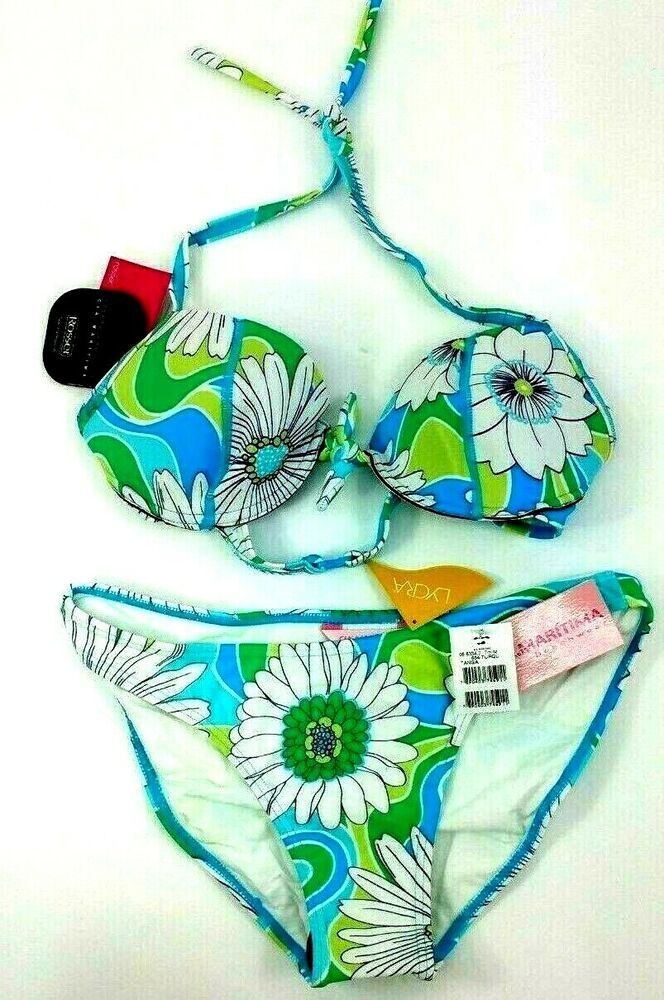 Cia Brazil Pc Floral Neoprene Size Bikini Maritima 2 Swimsuit Top sQthrdC