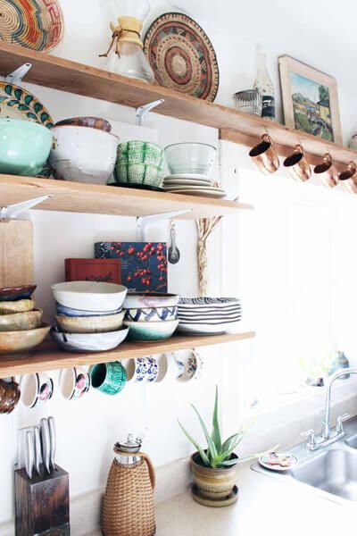 80 Ways To Decorate A Small Kitchen Shutterfly Budget Kitchen Makeover Bright Kitchens Bohemian Kitchen