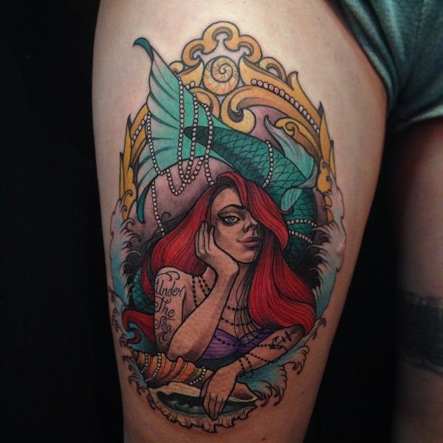 17 best mermaid tattoo images on pinterest princesses ariel and 17 best mermaid tattoo images on pinterest princesses ariel and