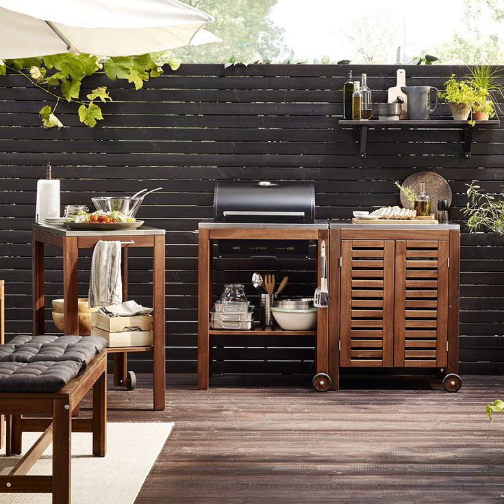 ikea has a fantastic range of affordable outdoor kitchen products including this charcoal barbecue with - Garden Ideas Ikea ikea has a fantastic range of affordable outdoor kitchen products including this charcoal barbecue with - Garden Ideas Ikea