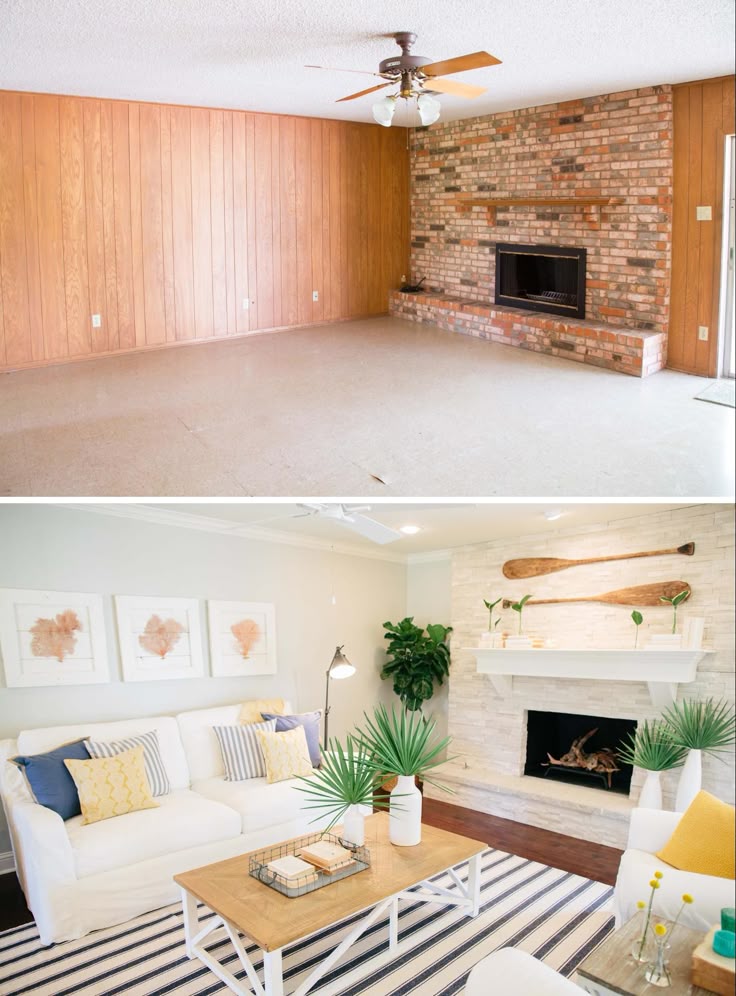 Living Room With Brick Fireplace best 25+ brick fireplace makeover ideas on pinterest | painting Living Room With Brick Fireplace best 25+ brick fireplace makeover ideas on pinterest | painting