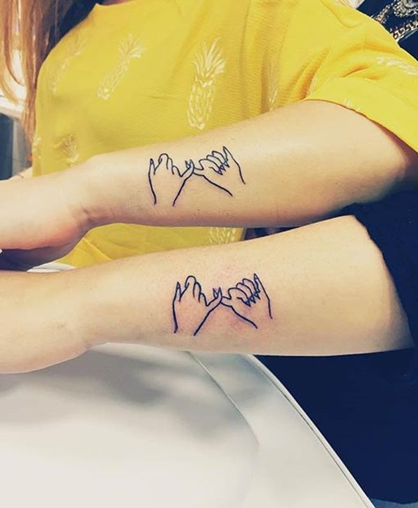 40 Tolle Schwester Tattoo Ideen und Bilder #Bilder #Erstaunlich #Ideen #Schweste...