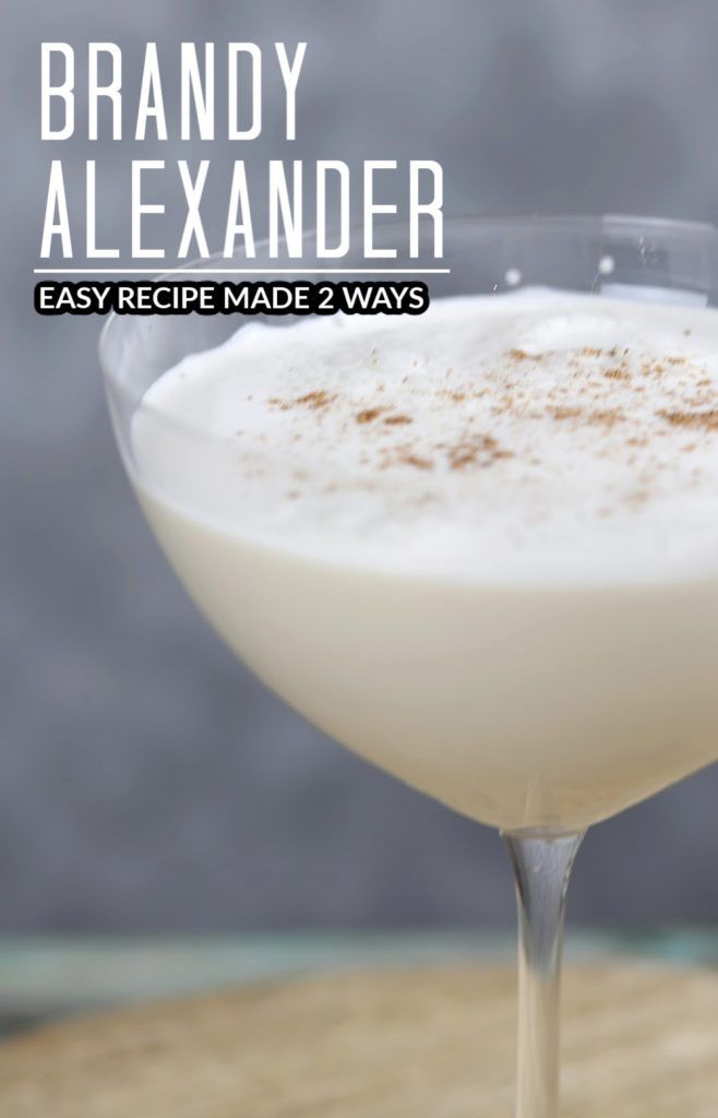 Easy Brandy Alexander Cocktail 2 Ways Simple Sips Easy Brandy Alexander Cocktail 2 Ways Simple Sips