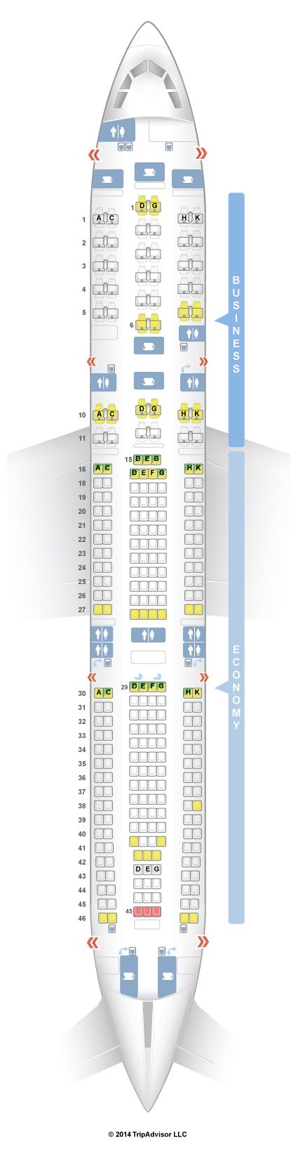 seatguru seat map lufthansa airbus a340 300 343 v3 lufthansa seating chart