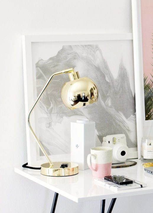 home office desk lamps. cute lamp for kids desksbright work space with a gold desk pink ceramic mug marble notebook and phone case wireless speaker framed art u0026 instant home office lamps e