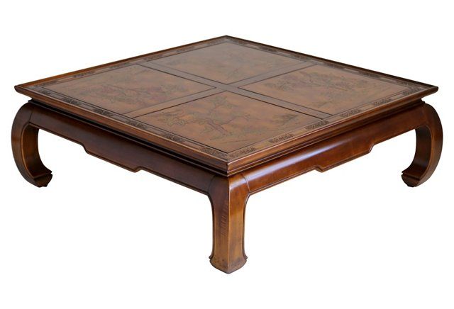 Black Ming Style Coffee Table Sets Black Ming Style Coffee Table Sets