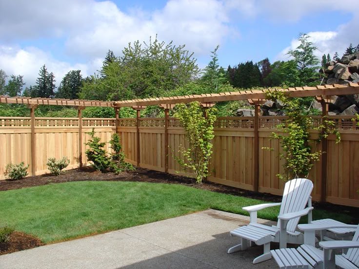 Trellis Privacy Fence Ideas Part - 18: 60 Gorgeous Fence Ideas And Designs | Fences, Privacy Fences And Pergolas