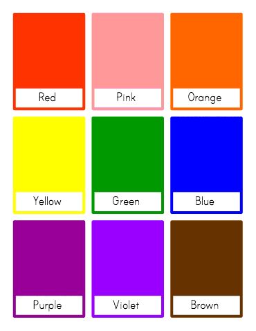 Punchy image with regard to printable color flashcards for toddlers Insane image intended for printable color flashcards for toddlers