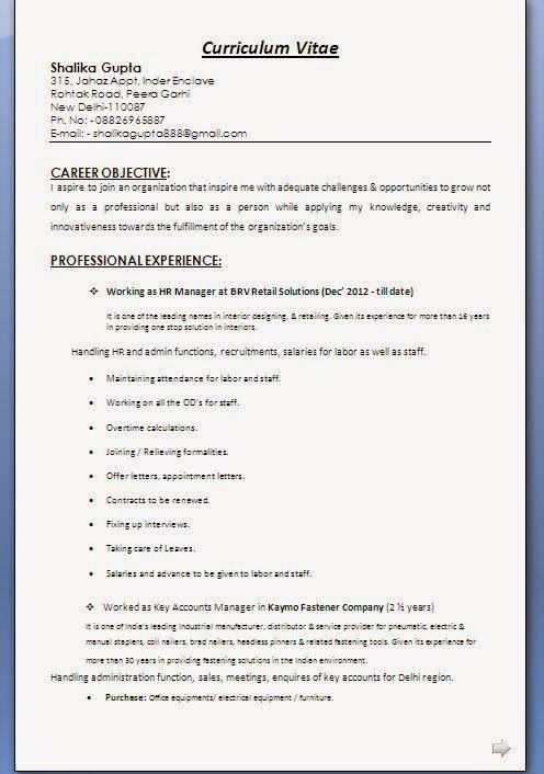 cv professional format Beautiful Excellent Professional Curriculum - hr objective for resume cv professional format Beautiful Excellent Professional Curriculum - hr objective for resume