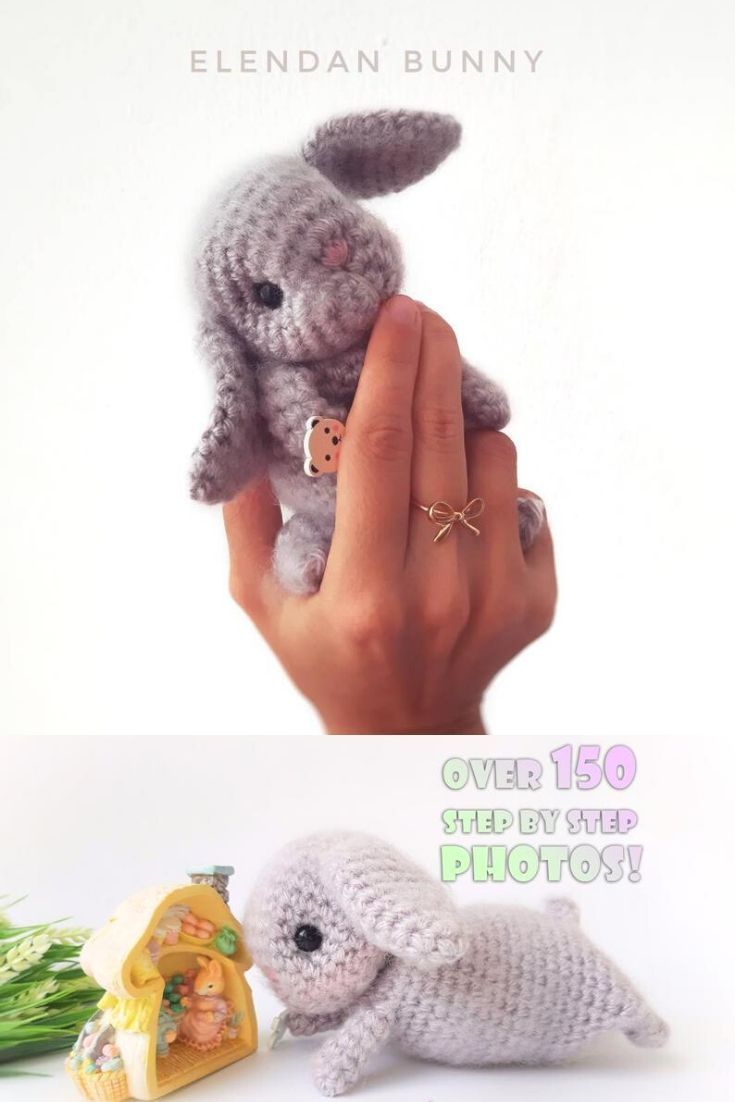 Little crochet bunny pattern Bunny pattern crochet Bunny pattern,