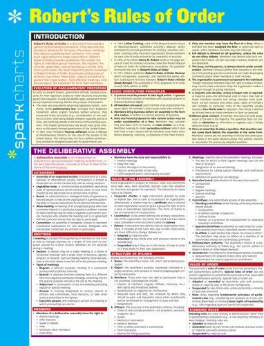 robert rules of order agenda template