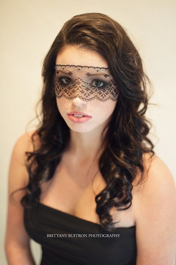 strapless halloween mask elegant black lace veil womens dramatic costume eye mask adheres to - Black Eye Mask Halloween strapless halloween mask elegant black lace veil womens dramatic costume eye mask adheres to - Black Eye Mask Halloween
