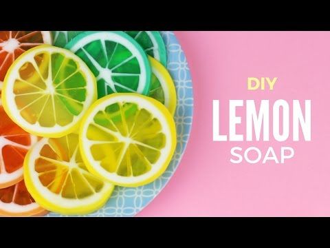 Fun DIY Soap Tutorials for DIY Lemon Soap and DIY Emoji Soap