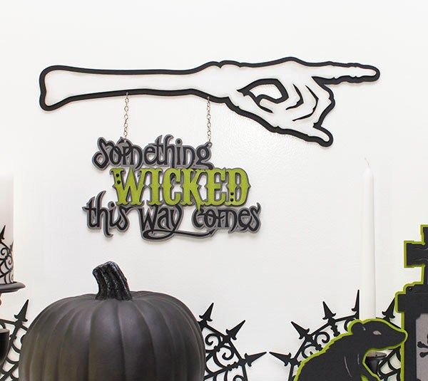 halloween something wicked sign from potions spells image set make it now in cricut design space