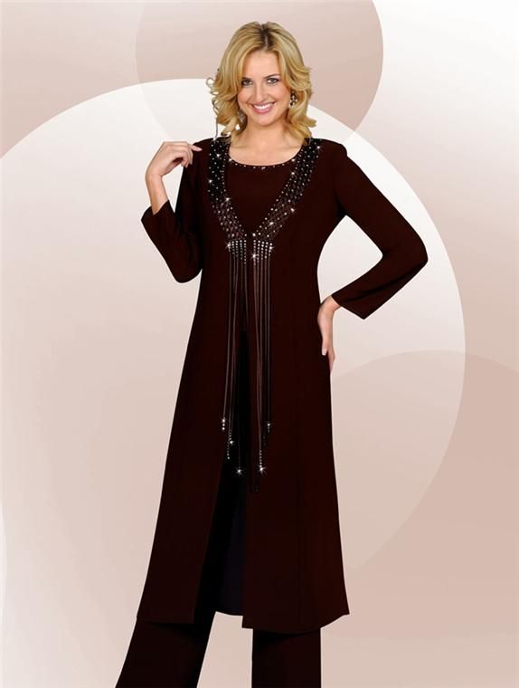 heavy trouser suit