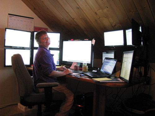 Forex dealing room