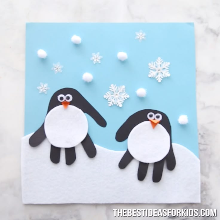 HANDPRINT PENGUIN
