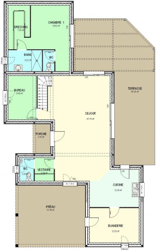 532 best Plans de maison images on Pinterest Construction - plan petite maison 70 m2 532 best Plans de maison images on Pinterest Construction - plan petite maison 70 m2