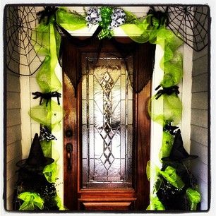 halloween decorating from the dollar stores halloween front doorshalloween