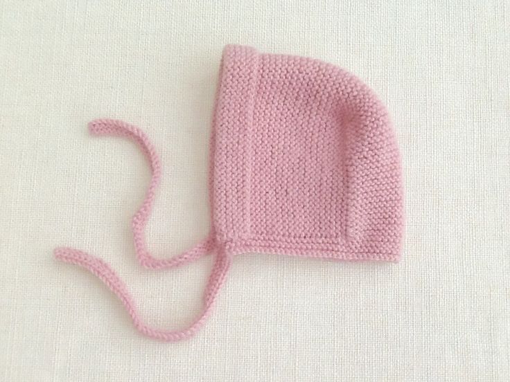 Bonnet béguin bébé tricot, bonnet romantique, bonnet tricot, bonnet naissance...