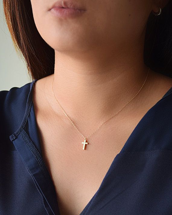Gold Cross Necklace