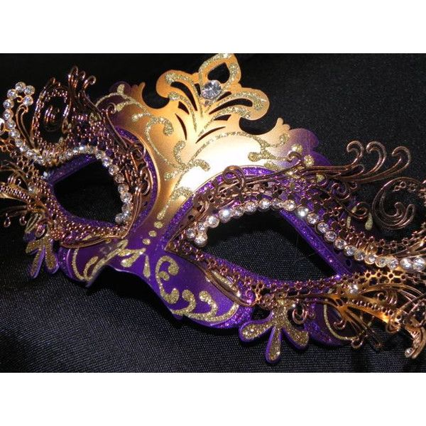 purple and gold metallic capri masquerade mask 95 liked on polyvore featuring costumes masquerade halloween - Halloween Costumes With A Masquerade Mask purple and gold metallic capri masquerade mask 95 liked on polyvore featuring costumes masquerade halloween - Halloween Costumes With A Masquerade Mask