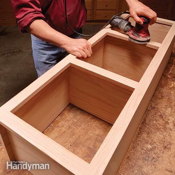 Simple Make Your Own Plywood Kitchen Cabinets for Small Bedroom