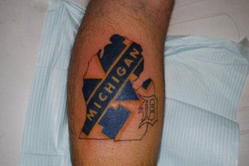 michigan michigan tattoos wolverine tattoo tattoos michigan michigan tattoos wolverine tattoo tattoos