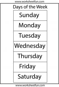 When Spelling Weekdays Use Capityal Letters When Spelling Weekdays Use Capityal Letters