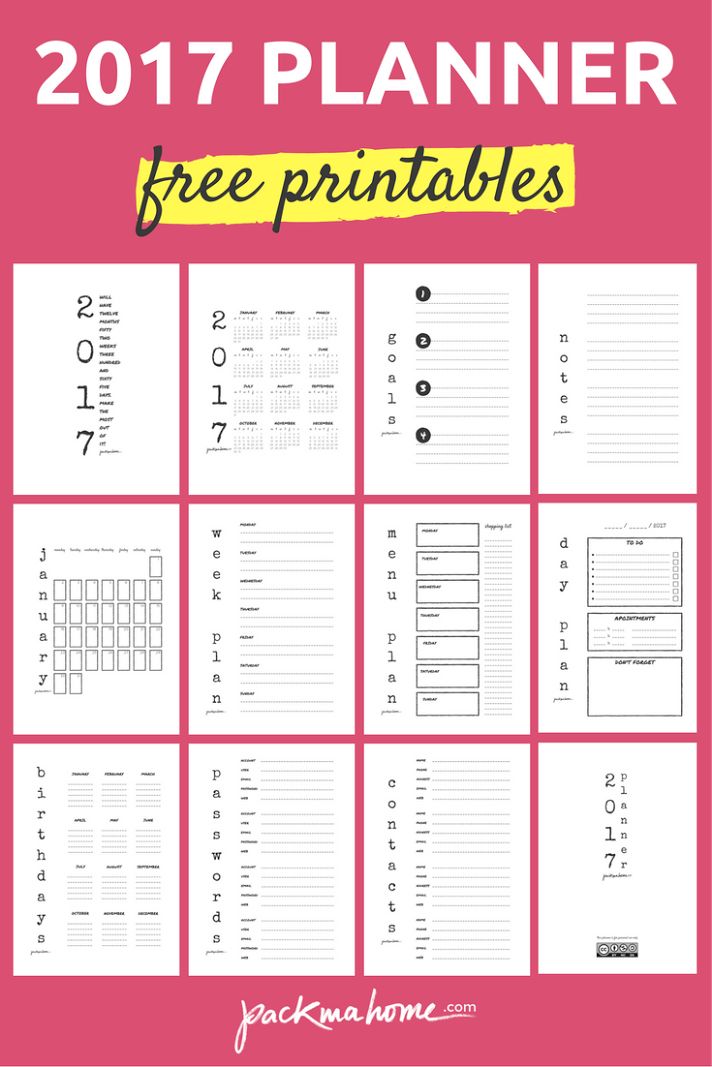 2112 best Planners and more images on Pinterest Organizers
