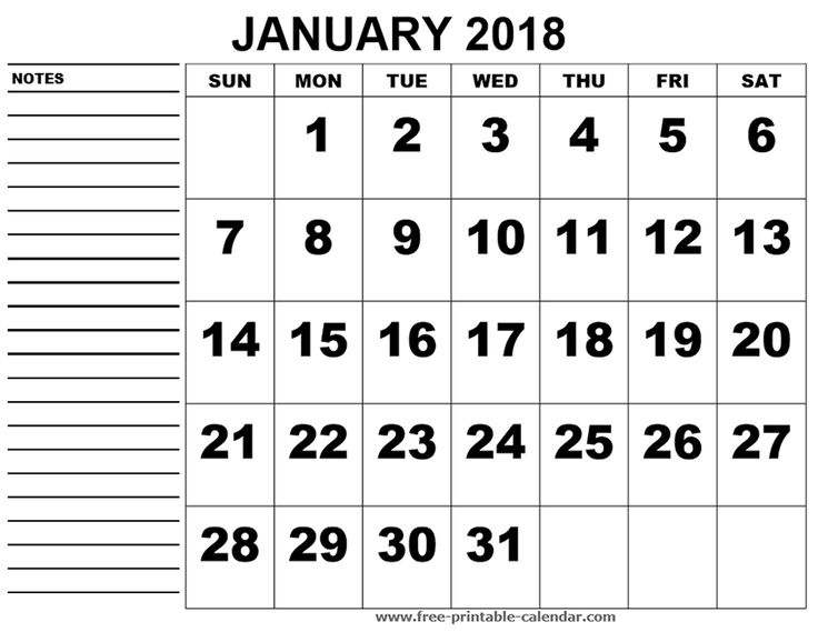 167 best print 2018 calendar images on pinterest monthly 2018 calendar with holidays to print