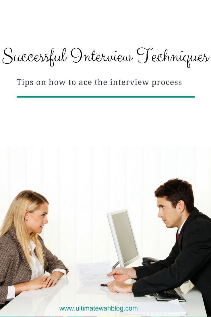 tips for acing a job interview
