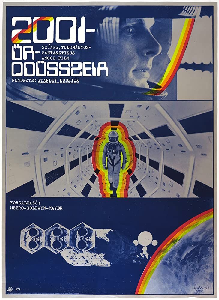 2001 Uzay Yolu Macerasi 2001 A Space Odyssey Dunya Disi Yasamin Izleri Ve Insanin Gelisim Stanley Kubrick Sinema Poster
