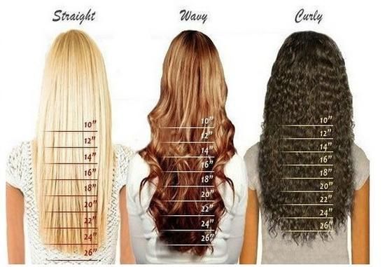 Hair lengths | Hair length chart, Hair styles, Hair lengths